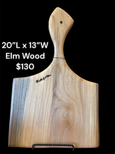 Elm wood cutting board