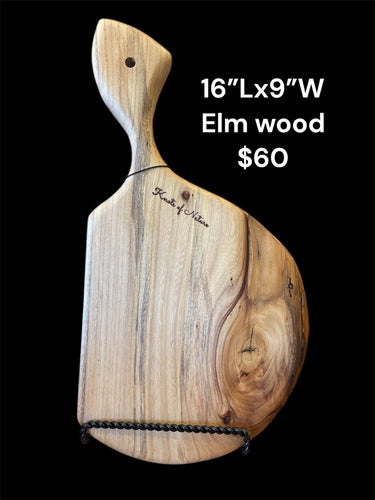Elm wood cutting board